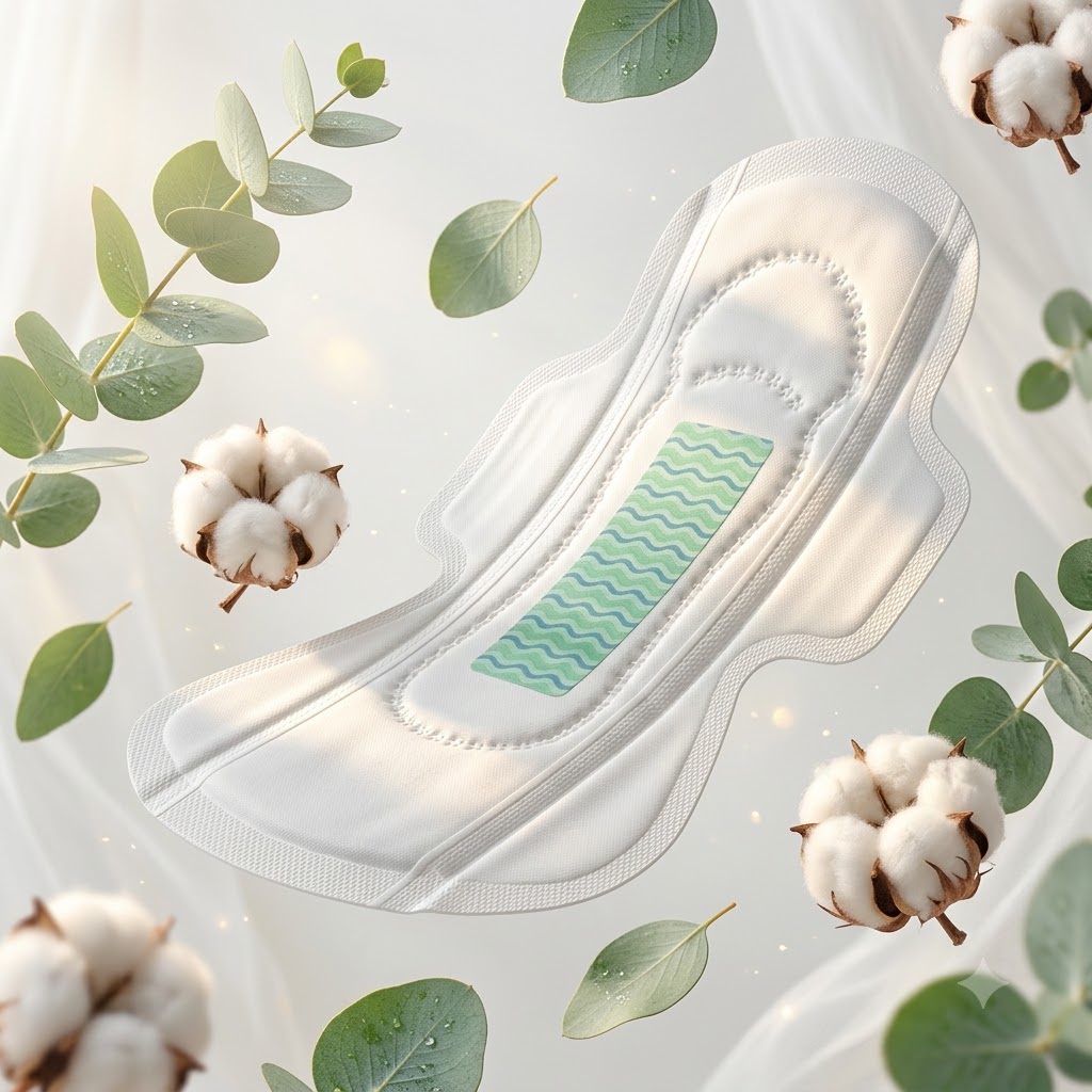 FEMI360 pure cotton pad, safe and chemical free